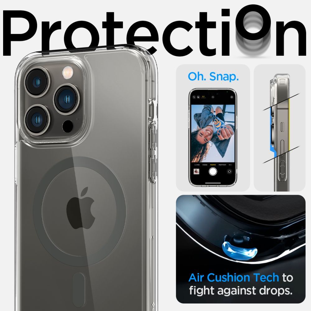 COVER SPIGEN ULTRA HYBRID MAG MAGSAFE IPHONE 14 PRO MAX GRAPHITE
