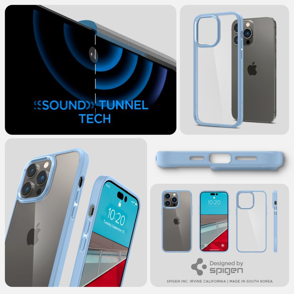 COVER SPIGEN ULTRA HYBRID IPHONE 14 PRO SIERRA BLUE