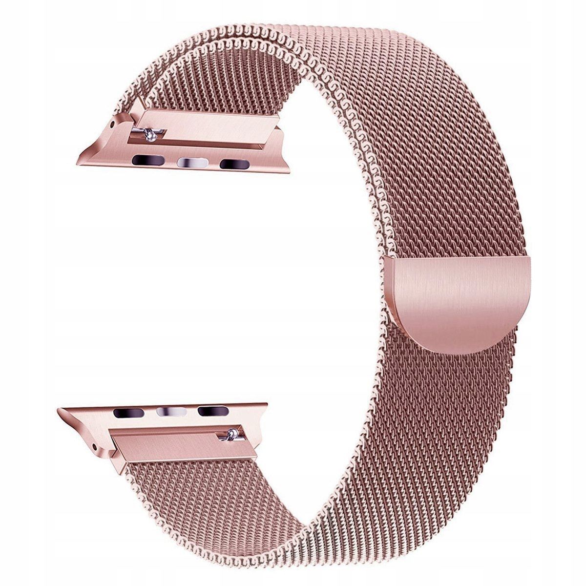 CINTURINO MAGLIA TECH-PROTECT MILANESEBAND APPLE WATCH 4 / 5 / 6 / 7 / SE (38 / 40 / 41 MM) ROSE GOLD