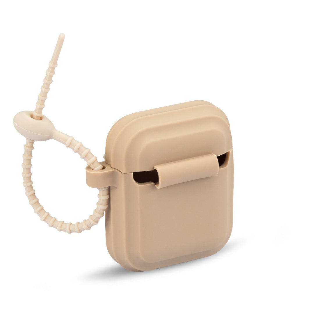 CUSTODIA CASSY URBAN IN SILICONE APPLE AIRPODS CACAO