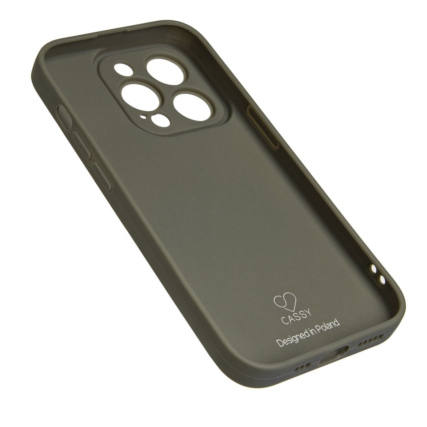 COVER CASSY URBAN SILICONE CASE IPHONE 12 PRO MAX KHAKI