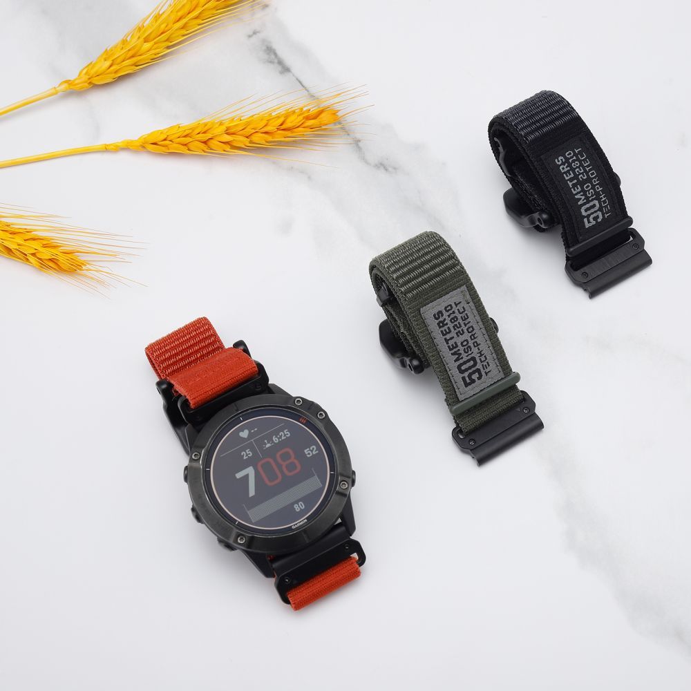 CINTURINO TECH-PROTECT SCOUT GARMIN FENIX 3/5X/3HR/5X PLUS/6X/6X PRO/7X NERO