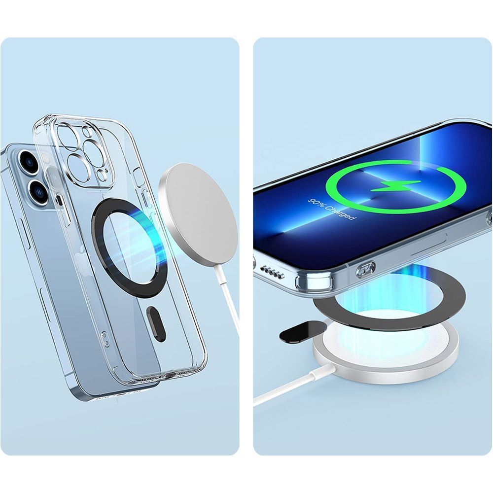 ANELLO MAGNETICO UNIVERSALE TECH-PROTECT MAGMAT MAGSAFE BIANCO