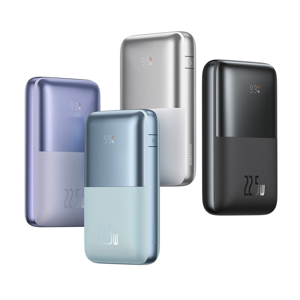 BASEUS PPBD2 BIPOW PRO 22.5W DIGITAL DISPLAY POWER BANK 20000MAH PURPLE