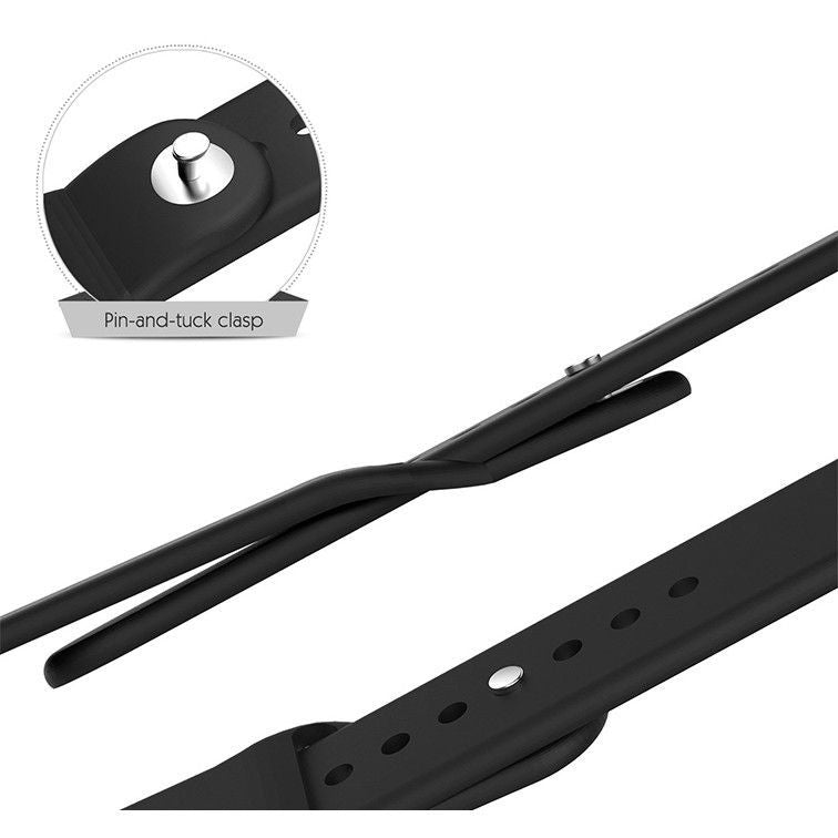 CINTURINO TECH-PROTECT ICONBAND APPLE WATCH 4 / 5 / 6 / 7 / SE (42 / 44 / 45 MM) NERO