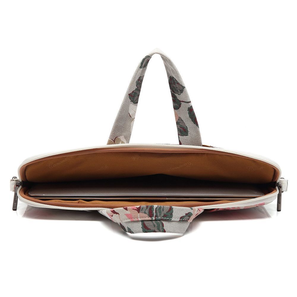 BORSA CANVASLIFE BAG MACBOOK AIR/PRO 15 WHITE ROSE