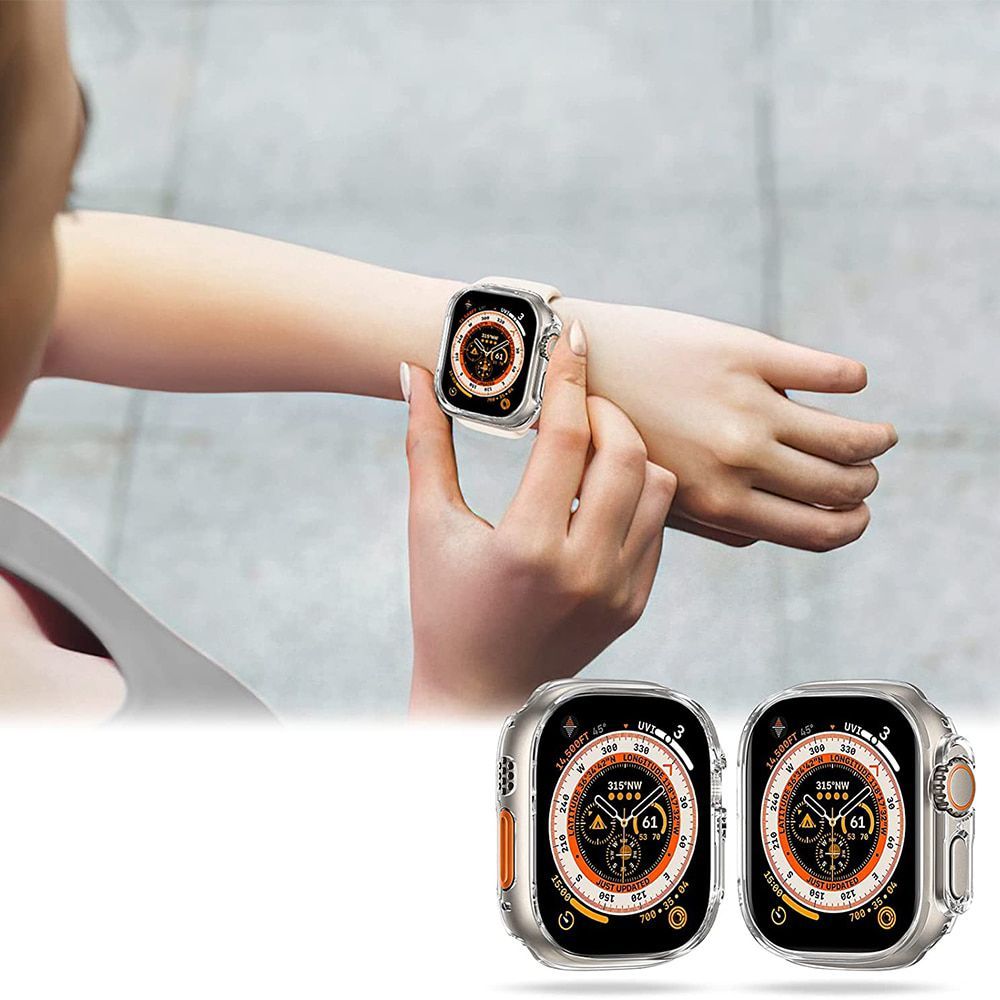 COVER + VETRO TECH-PROTECT DEFENSE360 APPLE WATCH ULTRA (49 MM) BLACK