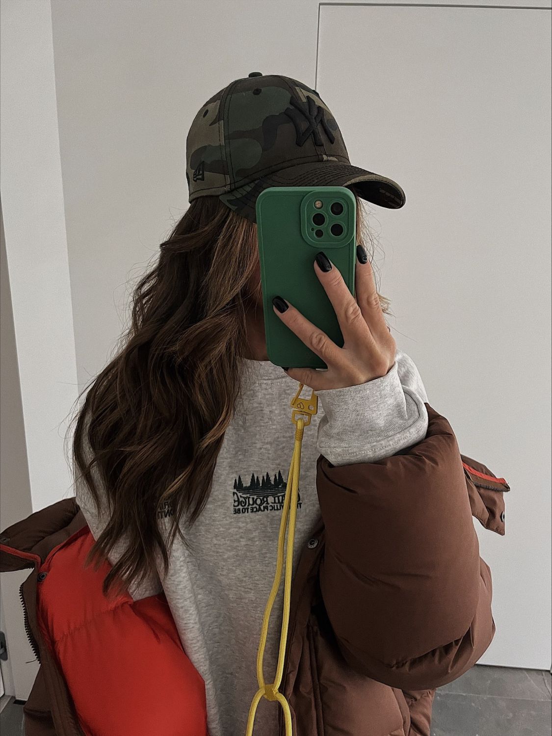 TRACOLLA PER SMARTPHONE CASSY URBAN ROPE CHAIN UNIVERSAL STRAP ORANGE