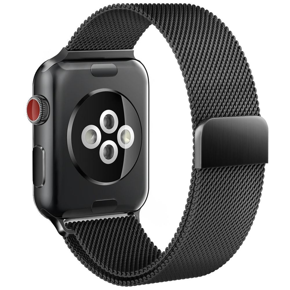 CINTURINO TECH-PROTECT MILANESEBAND APPLE WATCH 4 / 5 / 6 / 7 / SE (42 / 44 / 45 MM) BLACK