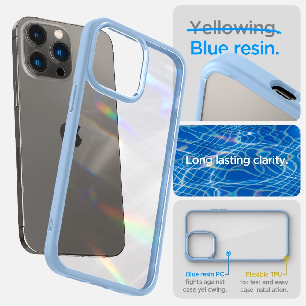 COVER SPIGEN ULTRA HYBRID IPHONE 14 PRO SIERRA BLUE
