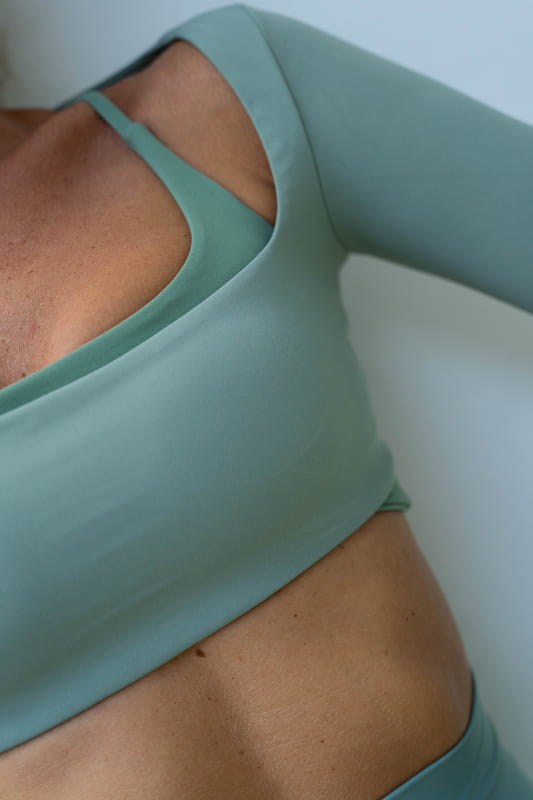 TOP MATERA LONGSLEEVE OLIVA S