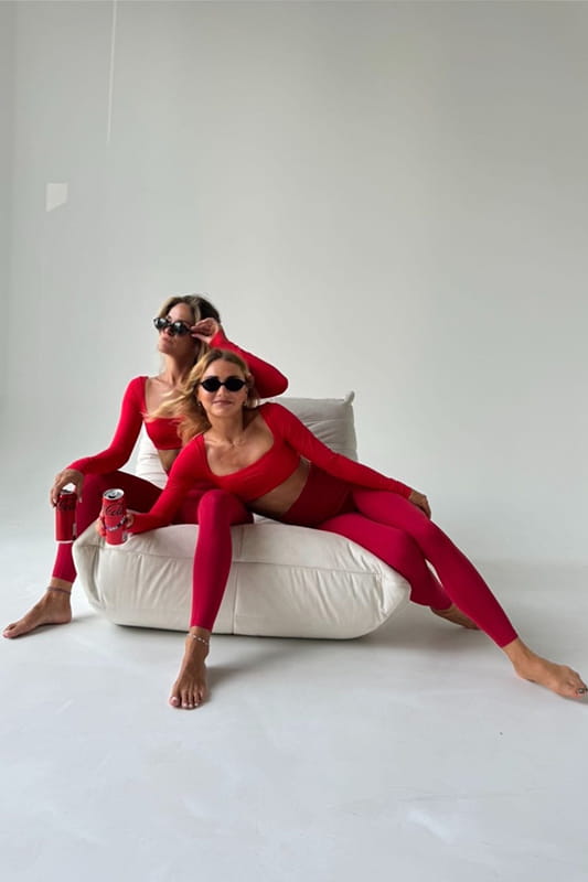 TOP MATERA LONGSLEEVE FUOCO L