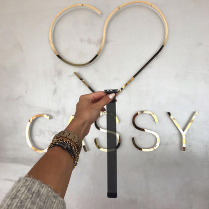 CINTURINO MAGLIA TECH-PROTECT MILANESEBAND APPLE WATCH 4 / 5 / 6 / 7 / SE (38 / 40 / 41 MM) BLACK