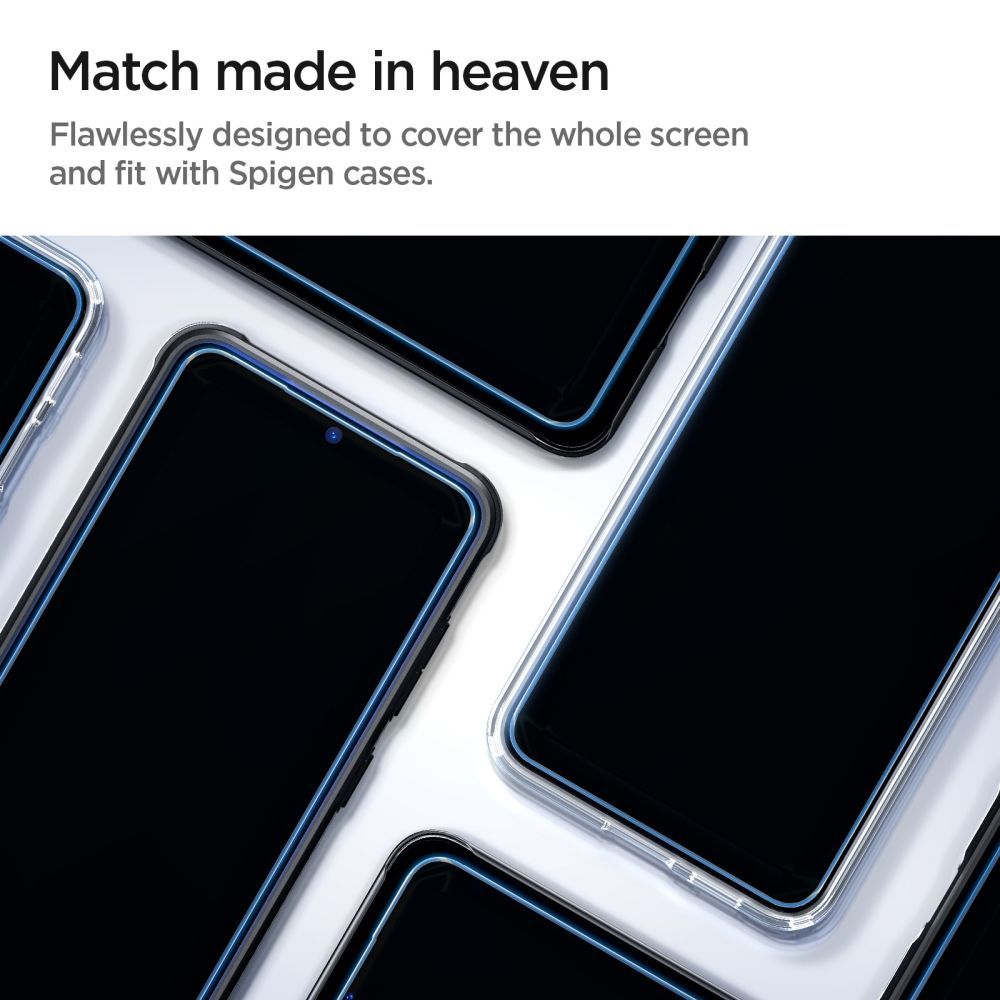 VETRO TEMPERATO SPIGEN GLAS.TR "EZ FIT" CONFEZIONE DA 2 GALAXY S24 TRASPARENTE