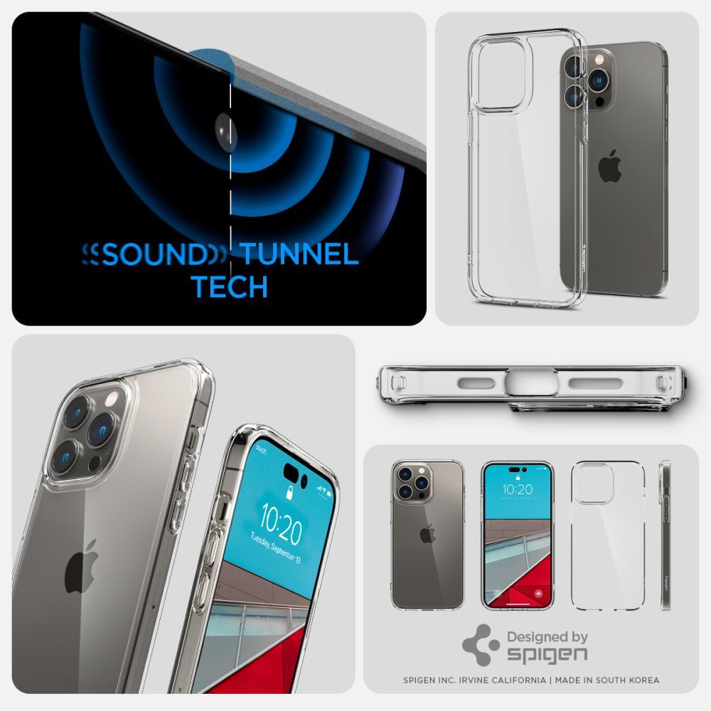 COVER SPIGEN ULTRA HYBRID IPHONE 14 PRO MAX KRISTALLKLAR
