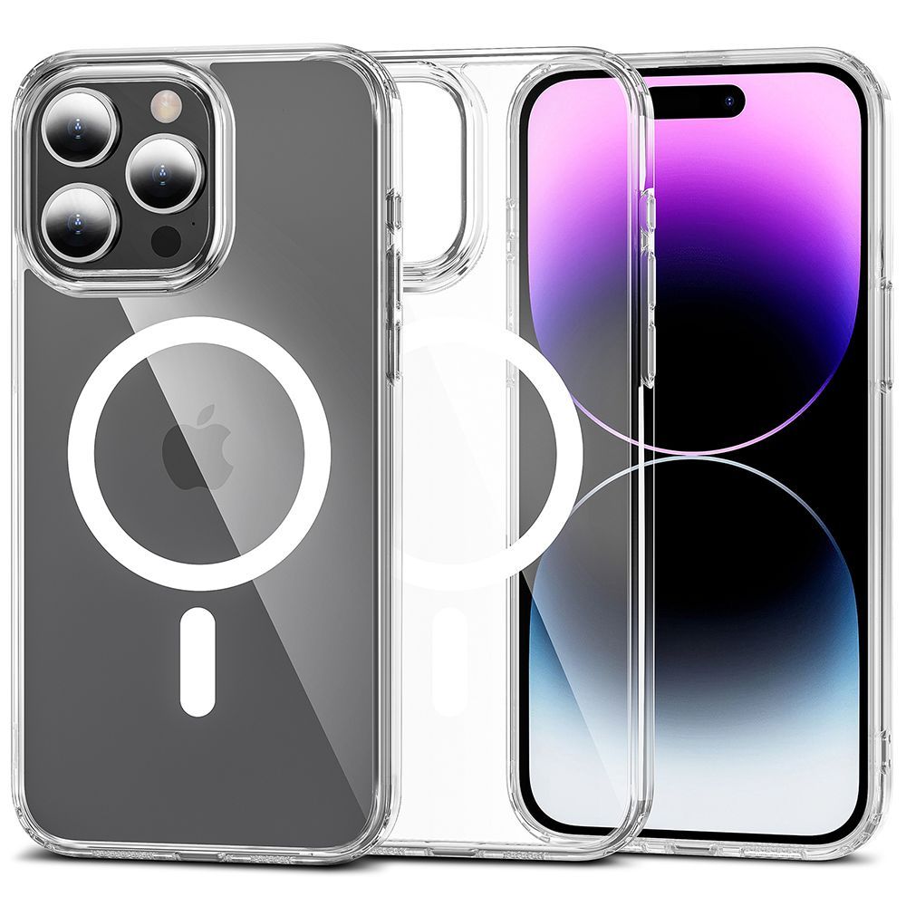 COVER TECH-PROTECT FLEXAIR HYBRID MAGSAFE IPHONE 15 PRO CLEAR