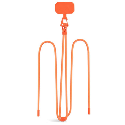 TRACOLLA  PER SMARTPHONE CASSY URBAN ROPE CHAIN UNIVERSAL STRAP ORANGE