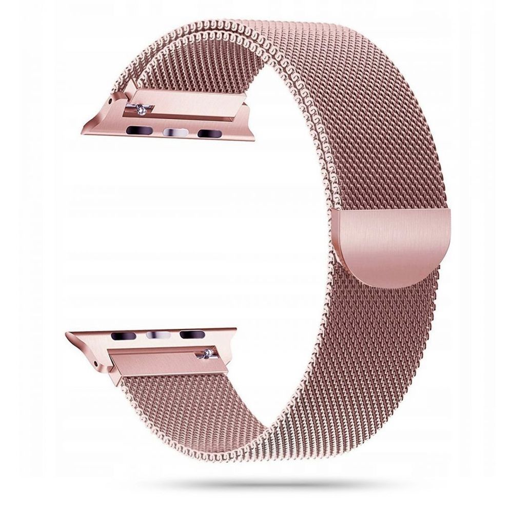 CINTURINO MAGLIA TECH-PROTECT MILANESEBAND APPLE WATCH 4 / 5 / 6 / 7 / 8 / SE / ULTRA (42 / 44 / 45 / 49 MM) ROSE GOLD