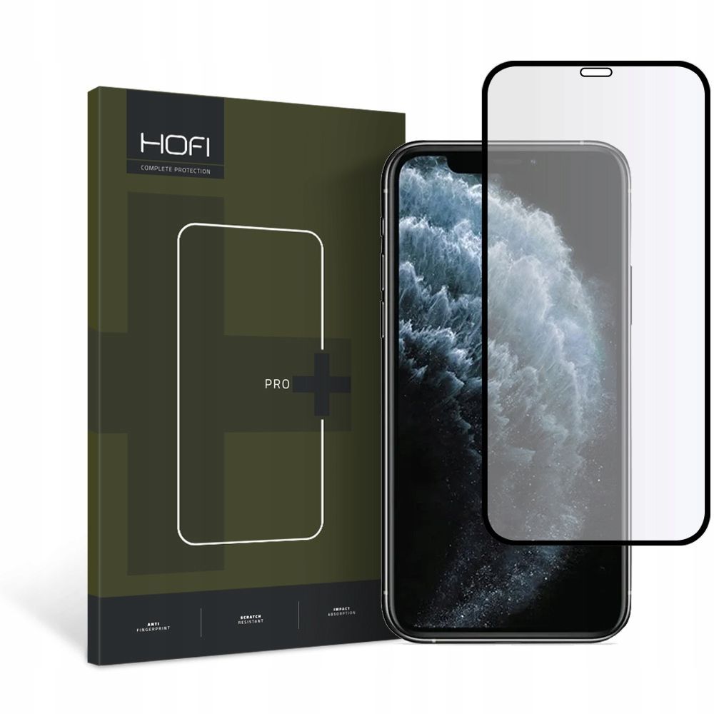 VETRO TEMPERATO HOFI GLASS PRO+ IPHONE X / XS / 11 PRO BLACK