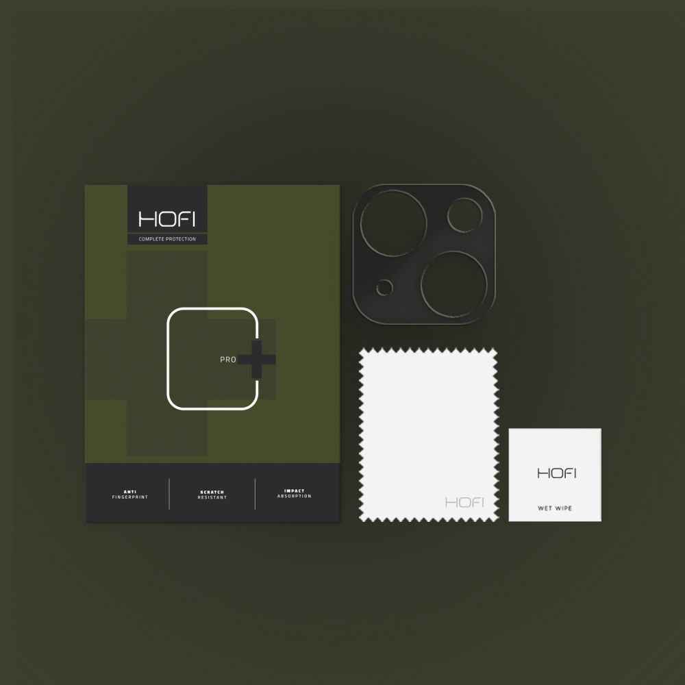 VETRO TEMPERATO PROTETTIVO HOFI ALUCAM PRO+ IPHONE 14 / 14 PLUS BLACK