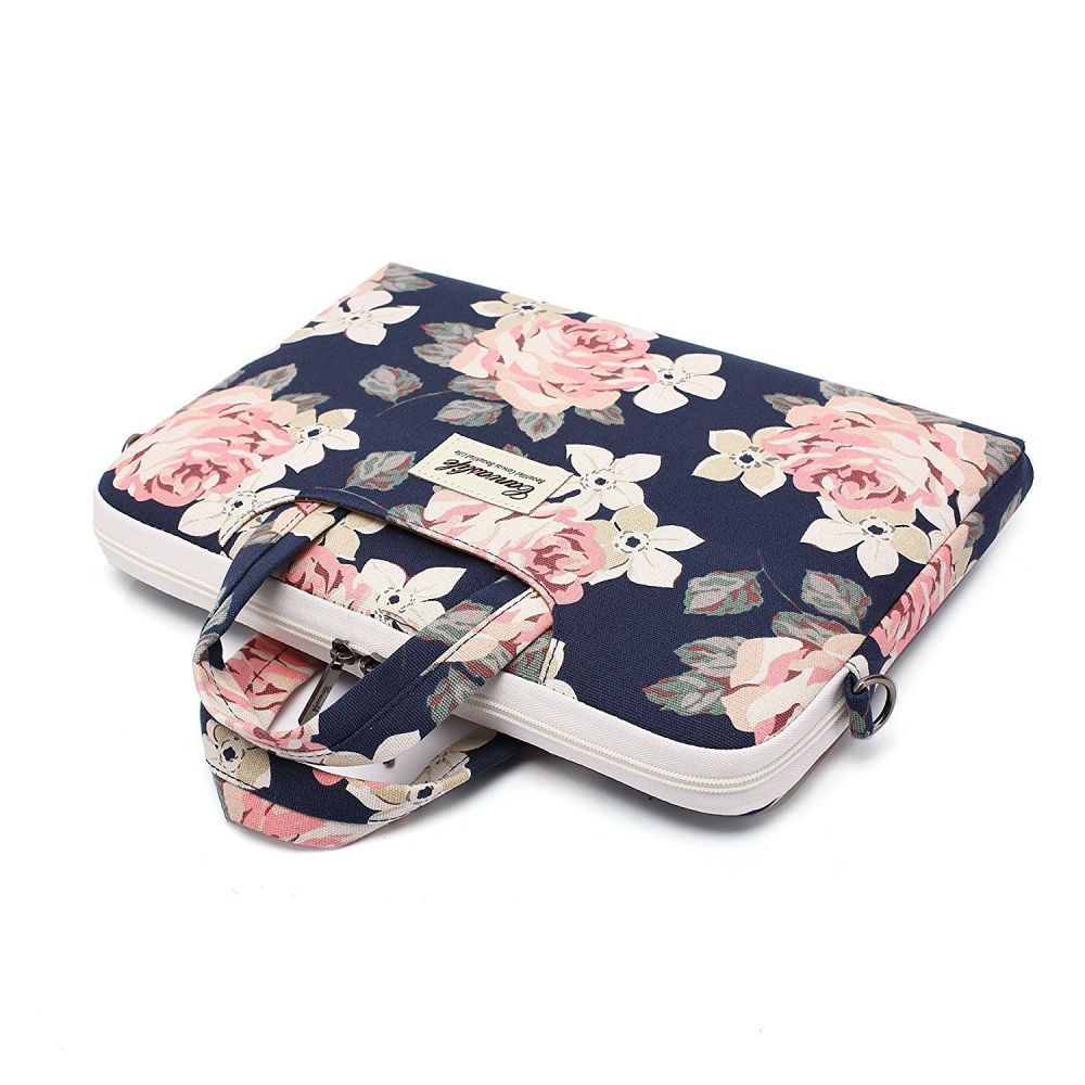 BORSA CANVASLIFE BAG MACBOOK AIR/PRO 13 NAVY ROSE