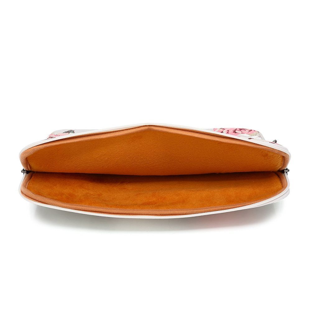 CUSTODIA CANVASLIFE SLEEVE MACBOOK AIR/PRO 13 WHITE ROSE