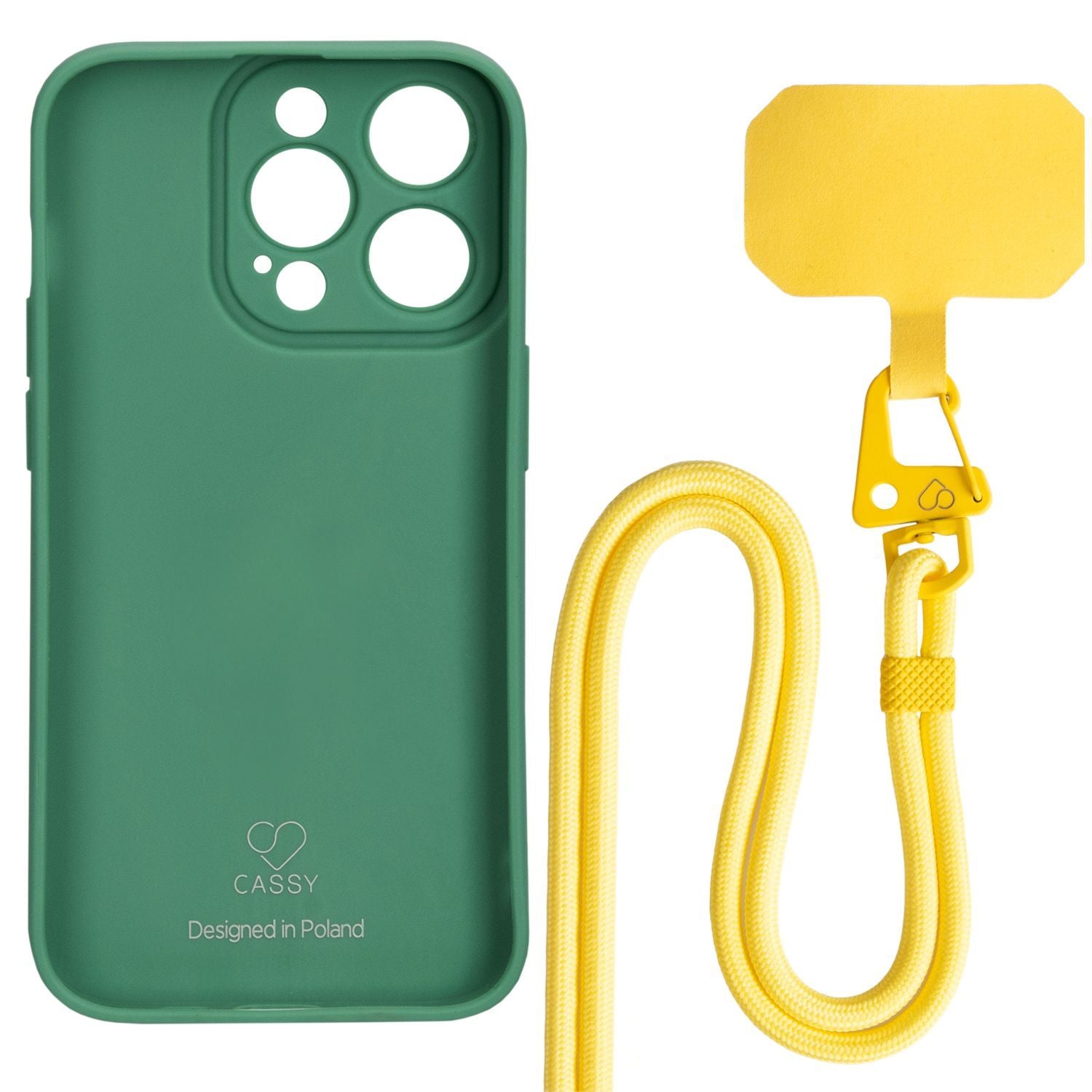 TRACOLLA PER SMARTPHONE CASSY URBAN ROPE CHAIN UNIVERSAL STRAP GIALLO