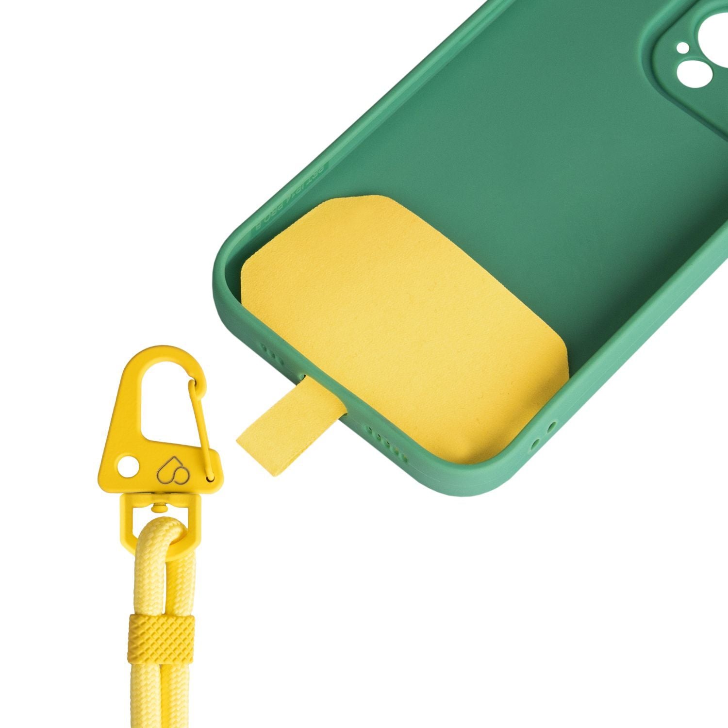 TRACOLLA PER SMARTPHONE CASSY URBAN ROPE CHAIN UNIVERSAL STRAP GIALLO