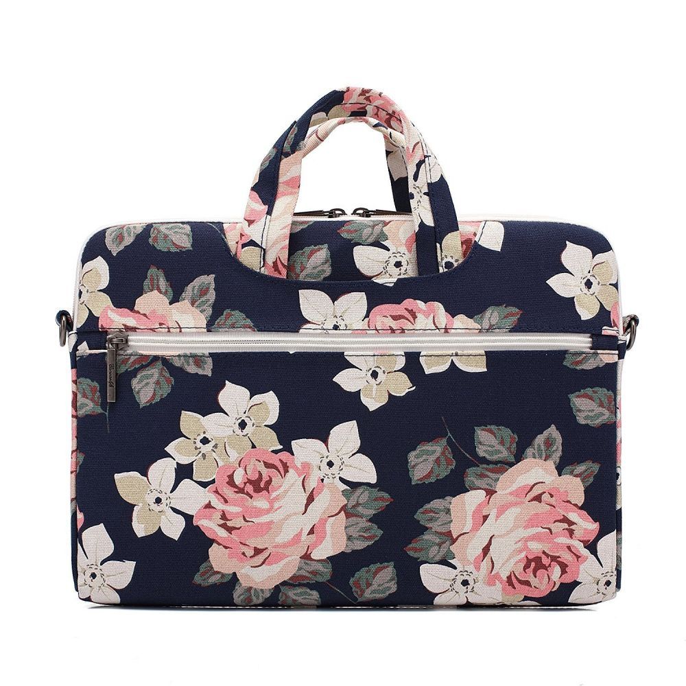 BORSA CANVASLIFE BAG MACBOOK AIR/PRO 13 NAVY ROSE