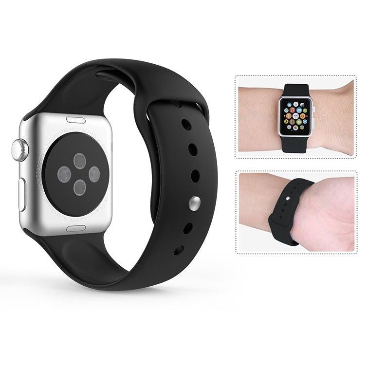 CINTURINO TECH-PROTECT ICONBAND APPLE WATCH 4 / 5 / 6 / 7 / SE (42 / 44 / 45 MM) NERO