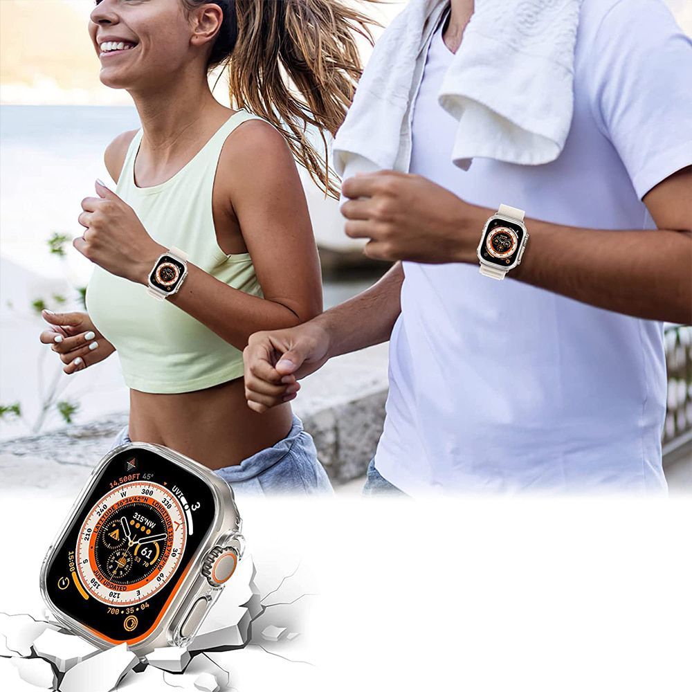 COVER + VETRO TECH-PROTECT DEFENSE360 APPLE WATCH ULTRA (49 MM) CLEAR