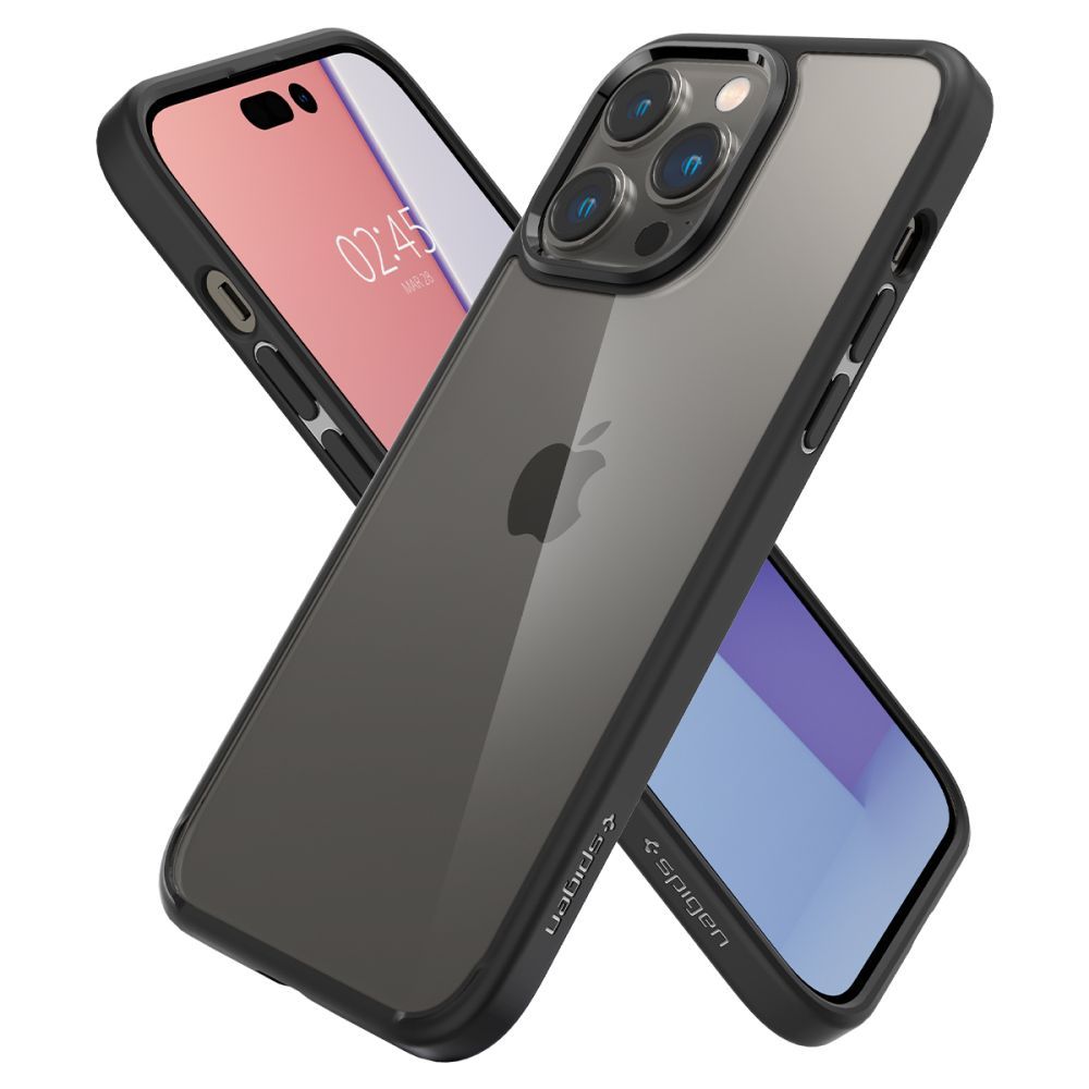 COVER SPIGEN ULTRA HYBRID IPHONE 14 PRO MAX MATTSCHWARZ