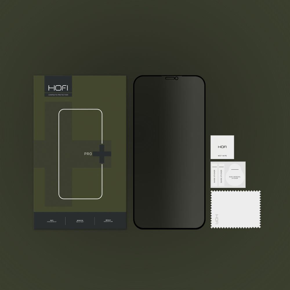 HOFI GLASS PRO+ IPHONE 13 PRO MAX / 14 PLUS / 15 PLUS BLACK