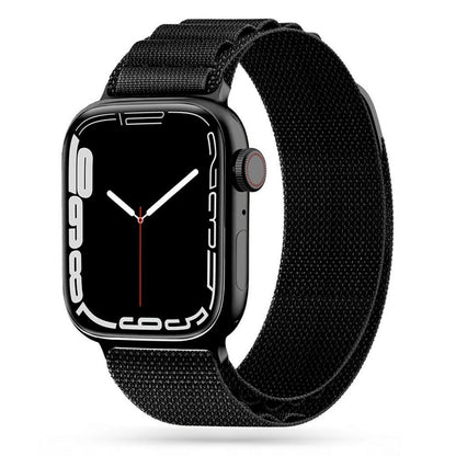 CINTURINO TECH-PROTECT NYLON PRO APPLE WATCH 4 / 5 / 6 / 7 / 8 / SE / ULTRA (42 / 44 / 45 / 49 MM) BLACK