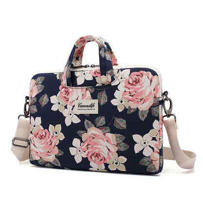 BORSA CANVASLIFE BAG MACBOOK AIR/PRO 13 NAVY ROSE