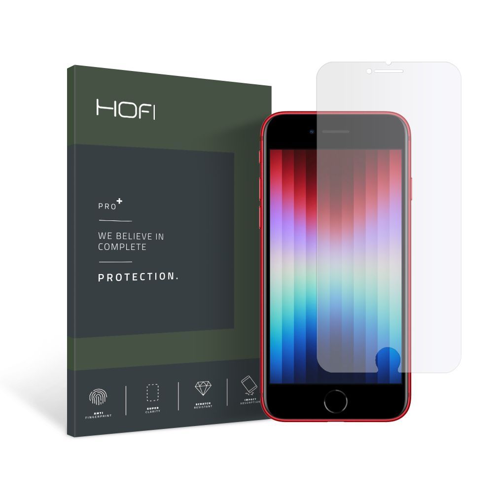 VETRO TEMPERATO HOFI GLASS PRO+ IPHONE 7 / 8 / SE 2020 / 2022 CLEAR