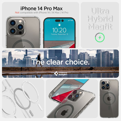 COVER SPIGEN ULTRA HYBRID MAG MAGSAFE IPHONE 14 PRO MAX GRAPHITE