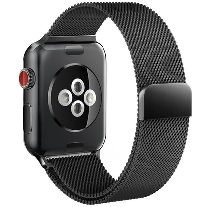 CINTURINO TECH-PROTECT MILANESEBAND APPLE WATCH 4 / 5 / 6 / 7 / SE (42 / 44 / 45 MM) BLACK