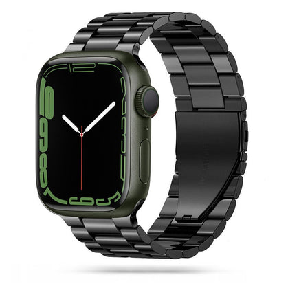 CINTURINO MAGLIA TECH-PROTECT STAINLESS APPLE WATCH 4 / 5 / 6 / 7 / SE (42 / 44 / 45 MM) BLACK