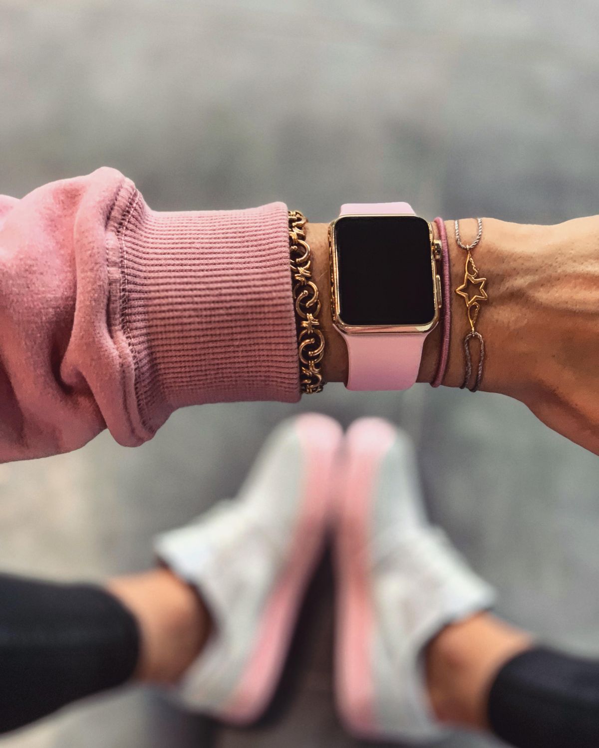 CINTURINO TECH-PROTECT ICONBAND APPLE WATCH 4 / 5 / 6 / 7 / SE (38 / 40 / 41 MM) ROSA SAND