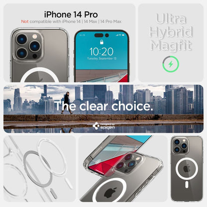 COVER SPIGEN ULTRA HYBRID MAG MAGSAFE IPHONE 14 PRO WHITE