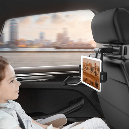 TECH-PROTECT V2 STRETCHABLE HEADREST CAR MOUNT BLACK