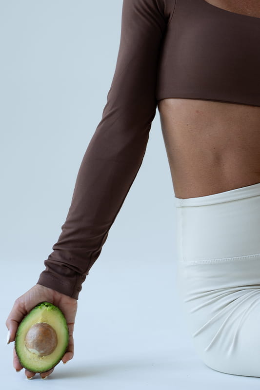 TOP MATERA LONGSLEEVE ESPRESSO M