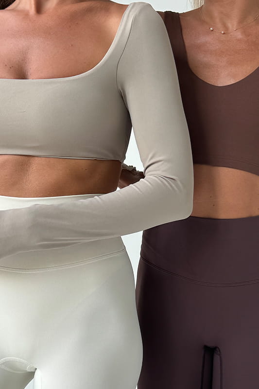 TOP MATERA LONGSLEEVE SABBIA S