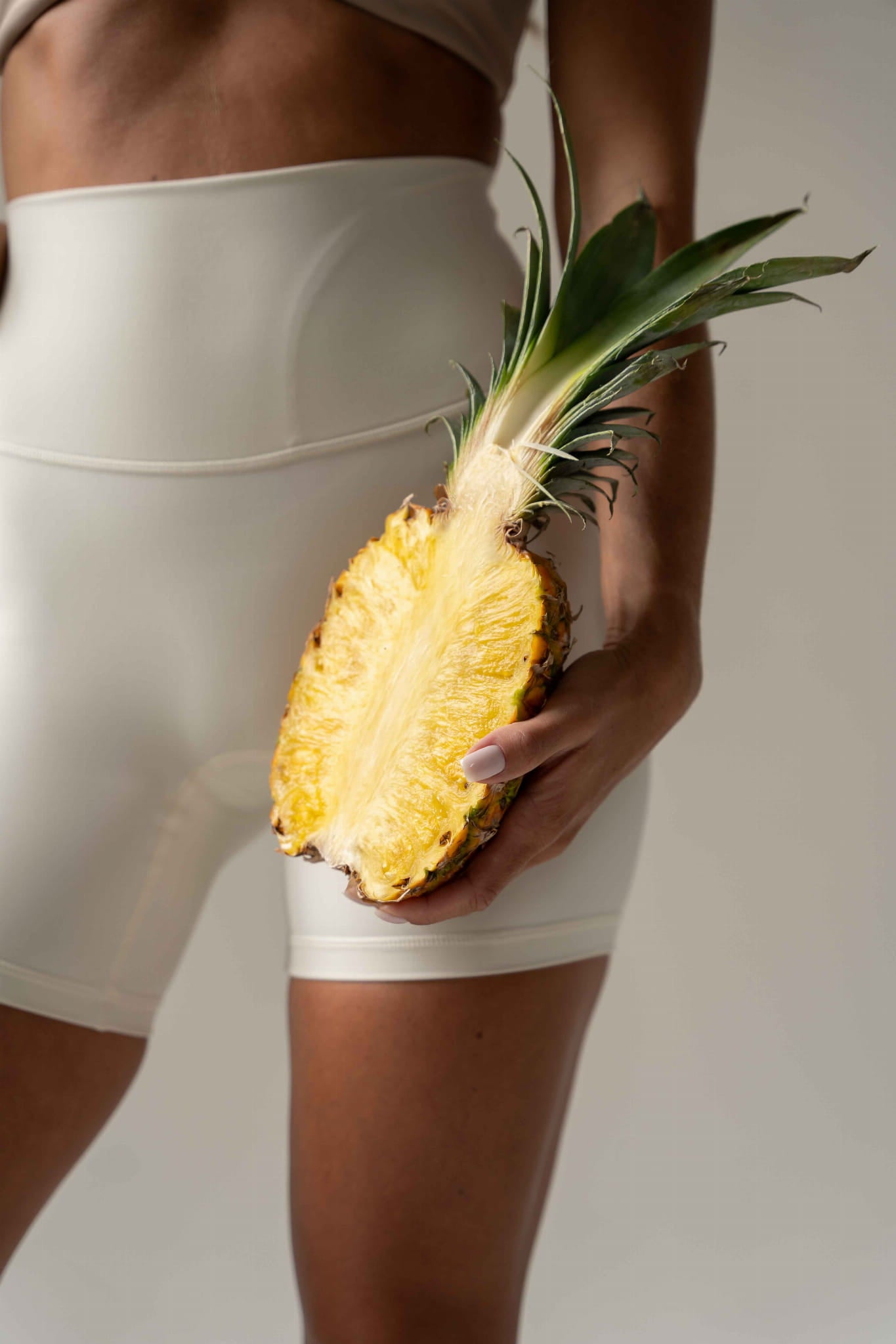 LEGGINS PALERMO BIKER CREMA | S