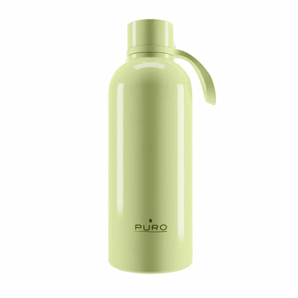 BOTTIGLIA TERMICA BORRACCIA THERMOS PURO DRINK ME 0,5 ML COLORE MATCHA GREEN