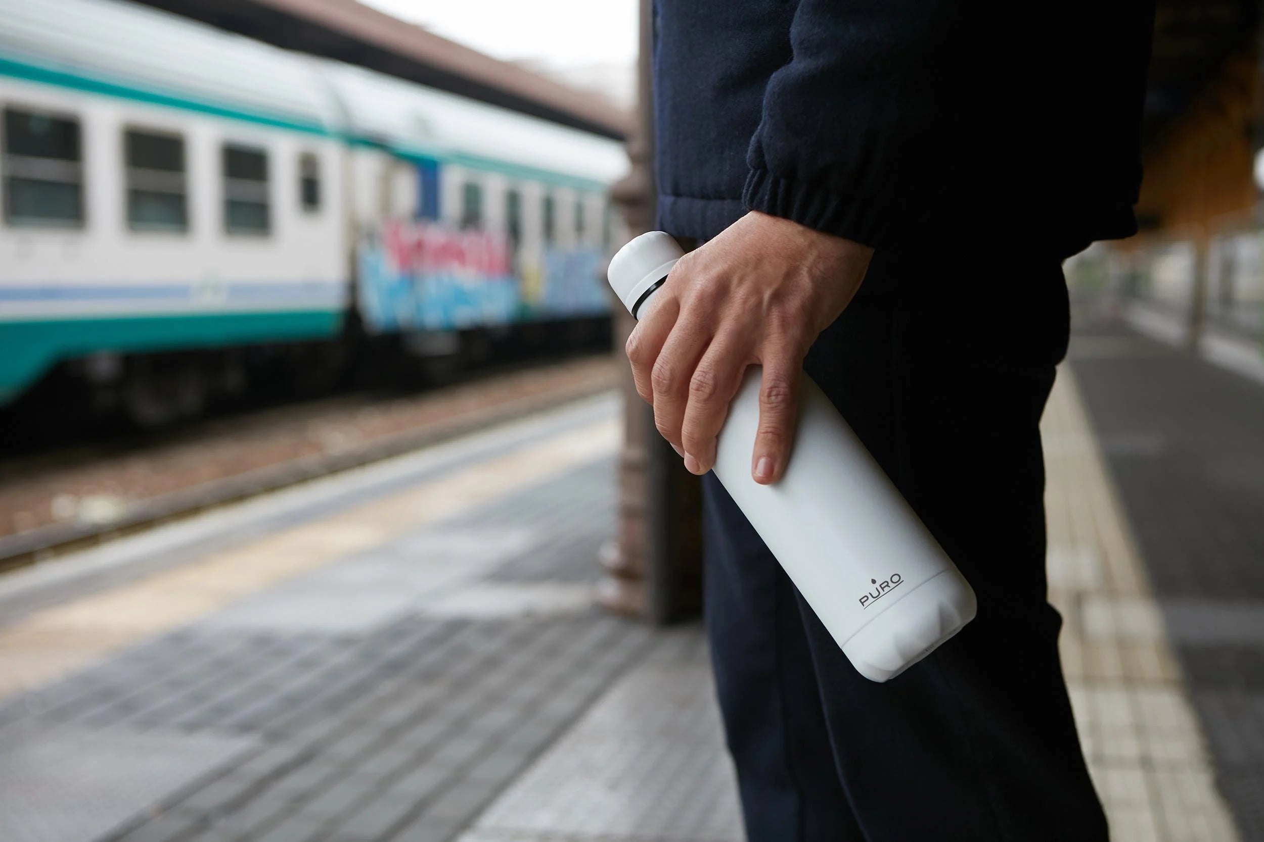 BOTTIGLIA TERMICA PURO THERMAL ICON 0,5 ML BEIGE