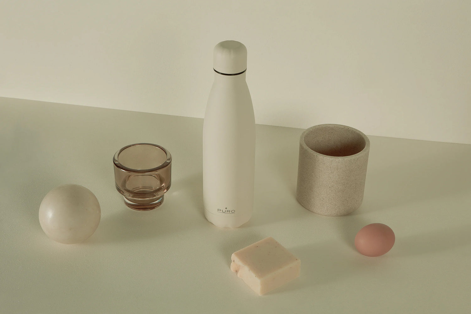 BOTTIGLIA TERMICA PURO THERMAL ICON 0,5 ML BEIGE